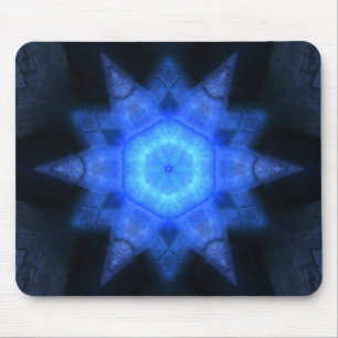 Blue Glow Mouse Mat