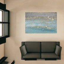 Blue Gold and Silver