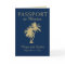 Blue Gold Cabo San Lucas Mexico Wedding Passport 