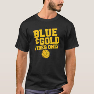 Blue Gold Game Day High School Volleyball Group Te T-Shirt