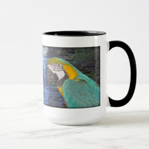 Blue & Gold Macaw - Beautiful Coffee Mug