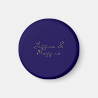 Blue & Gold Professional Trendy Minimalist Names