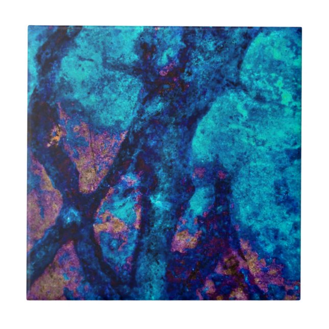 Blue Gold Tile (Front)