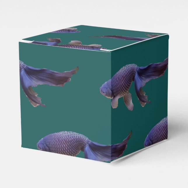 blue goldfish        favour box (Front Side)