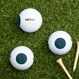 blue golf balls