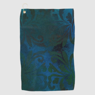 blue golf towel