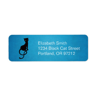 Blue Gracious Evil Black Cat