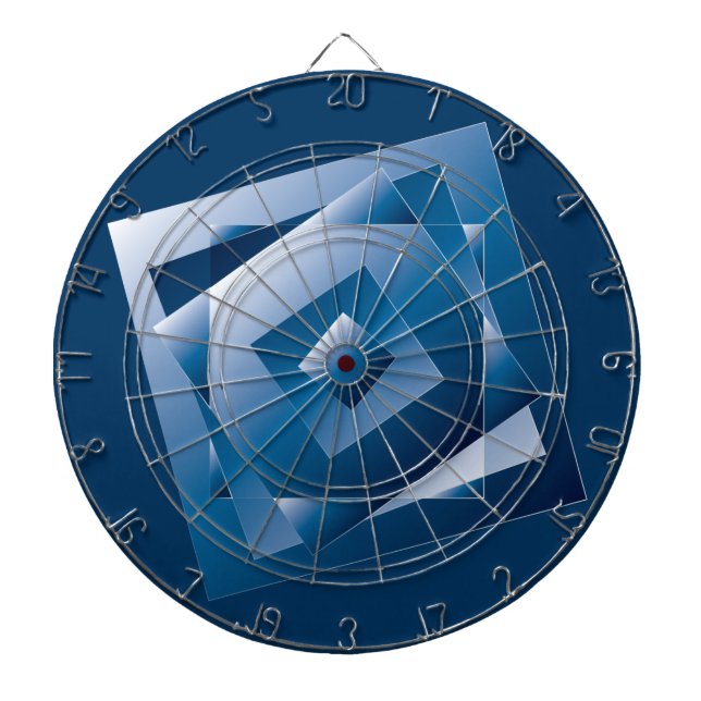 blue gradient 1 dartboard (Front)