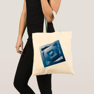 blue gradient 1 tote bag