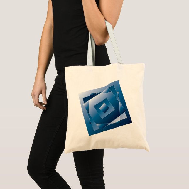 blue gradient 1 tote bag (Front (Product))