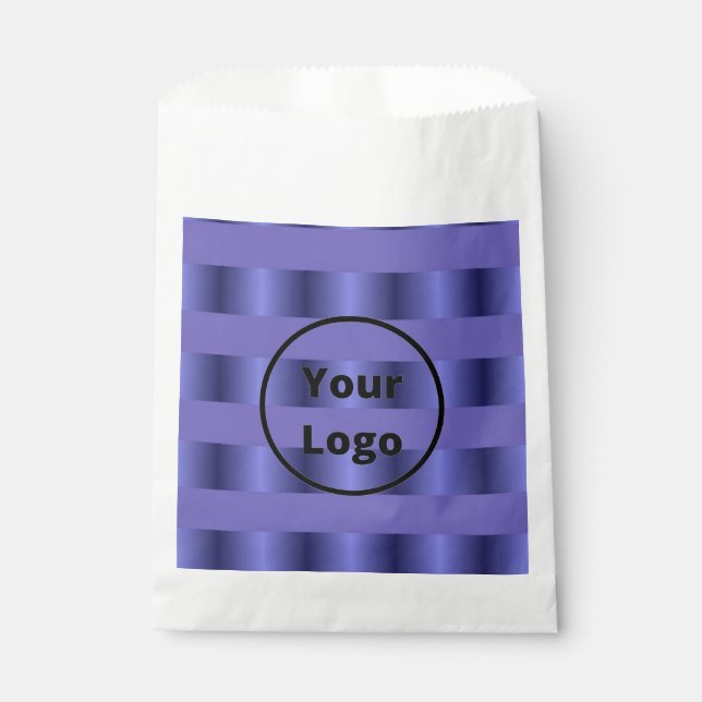 Blue gradient business pattern favour bags (Front)
