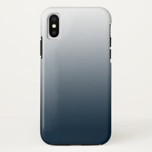 Blue gradient iPhone x case