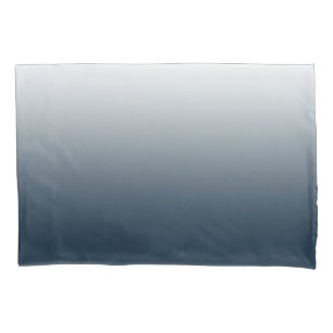 Blue gradient pillowcase