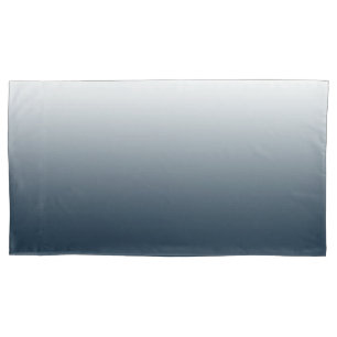 Blue gradient pillowcase