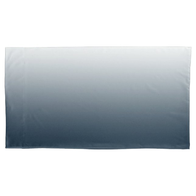 Blue gradient pillowcase (Front)