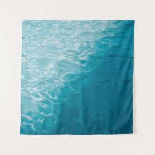 Blue gradient tapestry