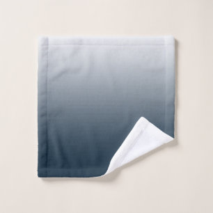 Blue gradient wash cloth