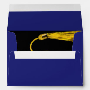 Blue Graduation Envelope