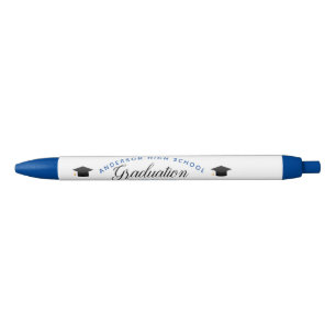 Blue Graduation Keepsake 2023 Custom School Ink Pen