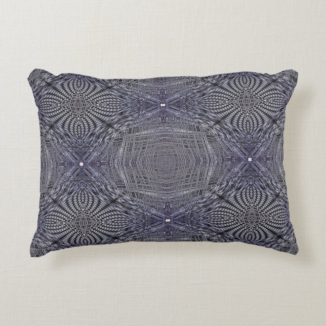 Blue Grain Decorative Cushion (Front)