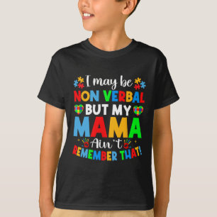 Blue Grandson Granddaughter Autism Awareness Nana T-Shirt