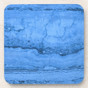 Blue Granite pattern, blue marble, blue stone Coaster