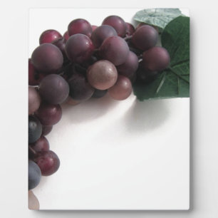 Blue Grapes Plaque