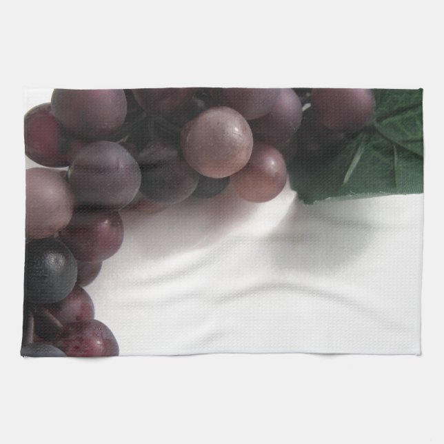Blue Grapes Tea Towel (Horizontal)