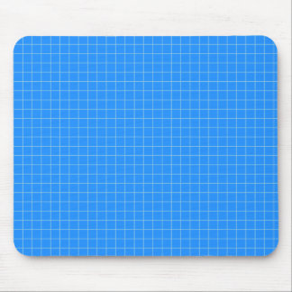 Blue Graph Paper Mouse Mat