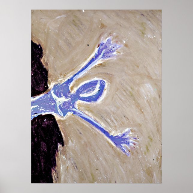 blue | gray poster (Front)