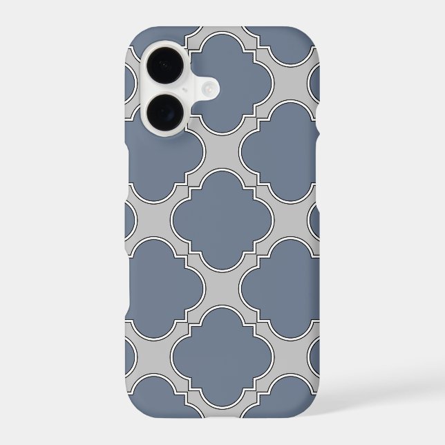 Blue-gray quatrefoil (Back)