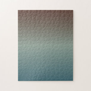 Blue-Gray Red-Gray Gradient Minimal Difficult Jigsaw Puzzle