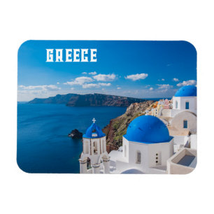 Blue Greece Magnet