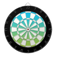 Blue Green Black And White
