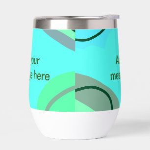 Blue green black pastel abstract add name text boh