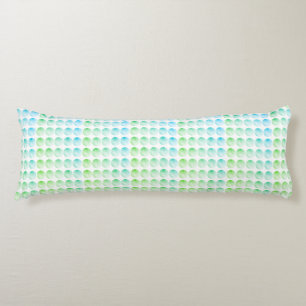 Blue Green Body Pillow