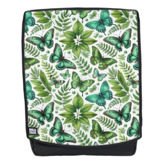 Blue-Green Butterflies Backpack