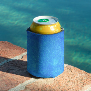 Blue Green Can or Bottle Cooler