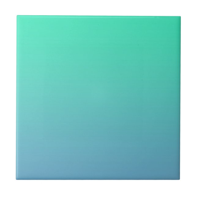 Blue Green Colour Tile (Front)