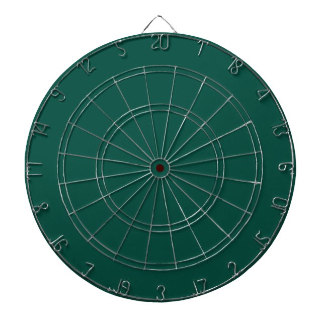 Blue-green (colour wheel) Deep Sea Green  Dartboard (Front)