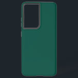 Blue-green (colour wheel) Deep Sea Green  Samsung Galaxy Case<br><div class="desc">Blue-green (colour wheel) Deep Sea Green</div>