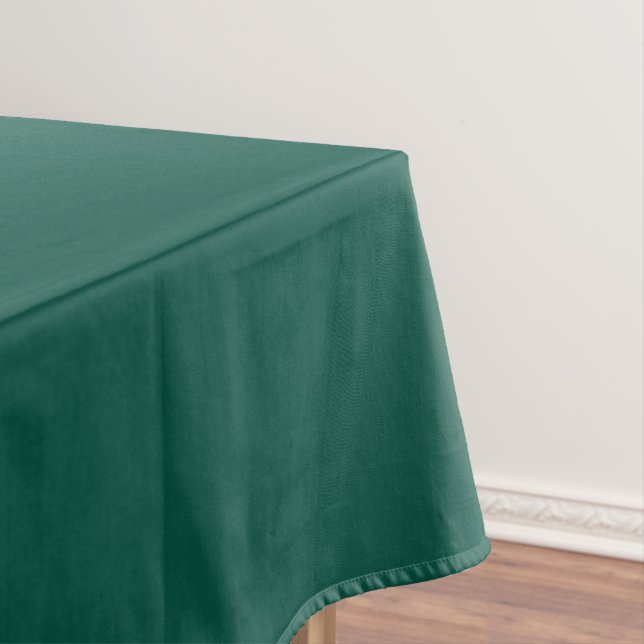 Blue-green (colour wheel) Deep Sea Green  Tablecloth (In Situ)