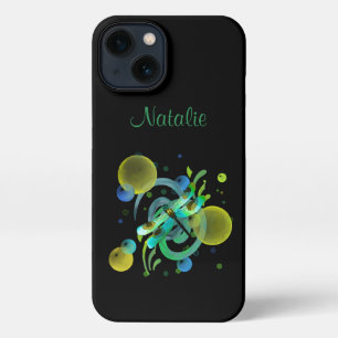 Blue Green Dragonfly  iPhone 13 Case