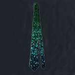 Blue Green Glitter Patterns Abstract Cool Wedding Tie<br><div class="desc">Designed with colourful bright and elegant blue green glitter patterns that makes a great gift or party favour for birthdays,  weddings,  wedding anniversary or any events or celebrations!</div>