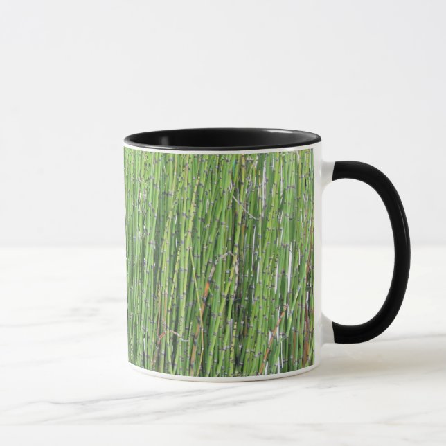 Blue Green Ornamental Grass Mug (Right)