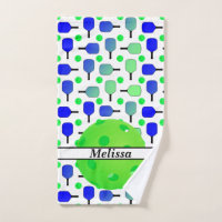 Blue & Green Pickleball Paddles Green Personalised