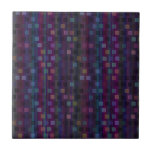 Blue, green, purple, pink squares with stripes tile<br><div class="desc">Blue,  green,  purple,  pink squares with stripes</div>