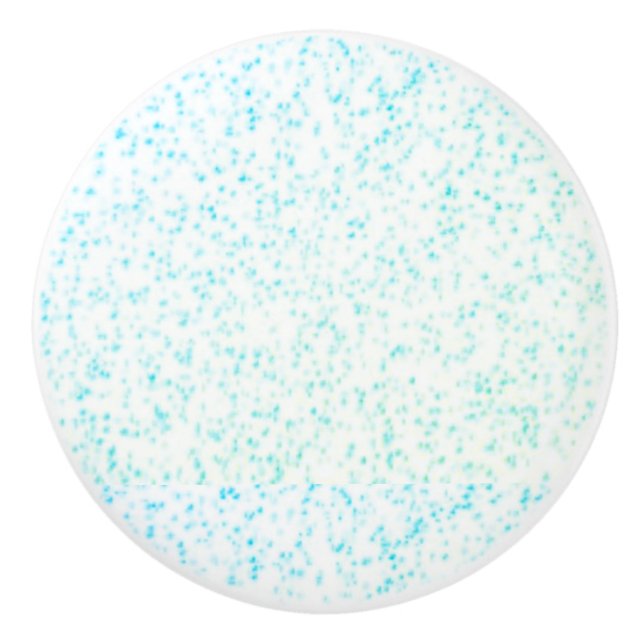 Blue Green Rain Ceramic Pull (Front)