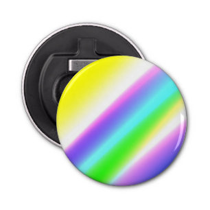 Blue green rainbow abstract texture pattern art  t bottle opener