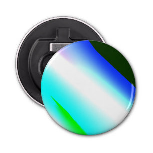 Blue green rainbow abstract texture pattern art  t bottle opener